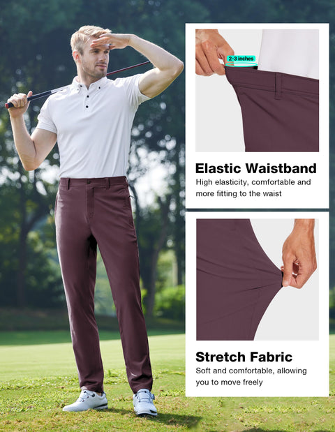 IGUANA Men's Stretch Golf Pants