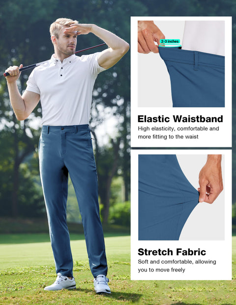 IGUANA Men's Stretch Golf Pants