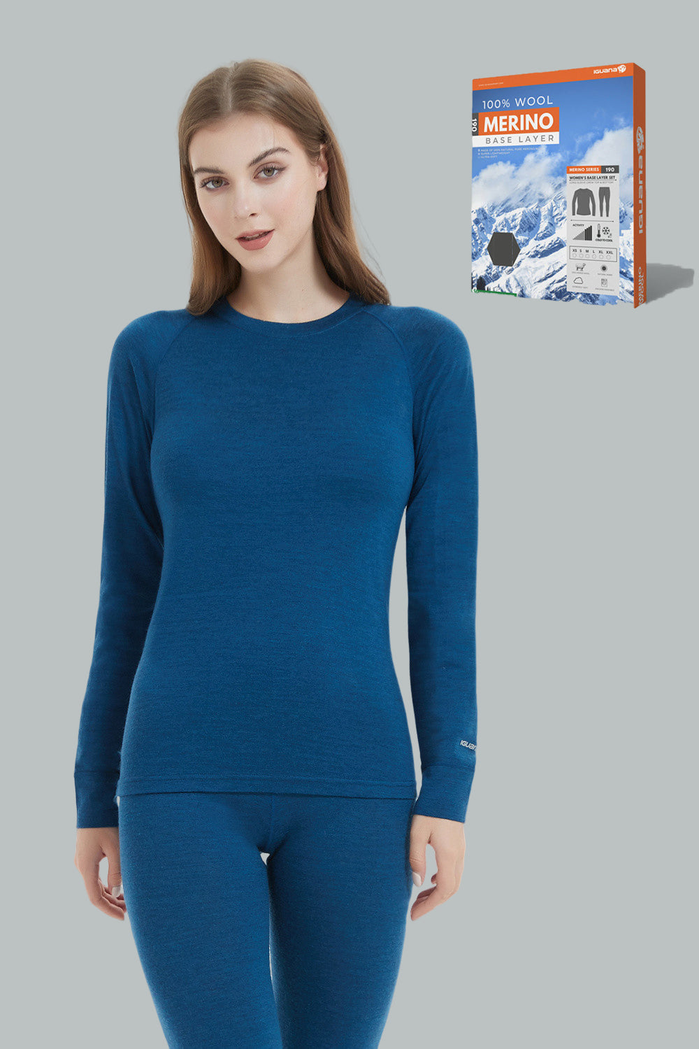 Wholesale merino wool base layer women For Comfort And Warmth In Style 