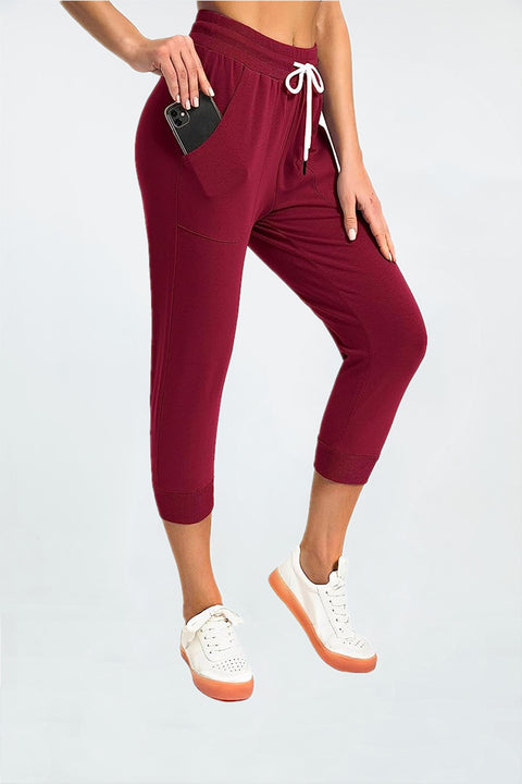 Women Cotton Joggers with Large Pockets