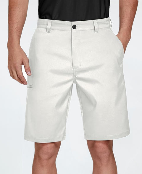 Men's Stretch Hybrid Dress Golf Shorts Quick Dry with Pockets