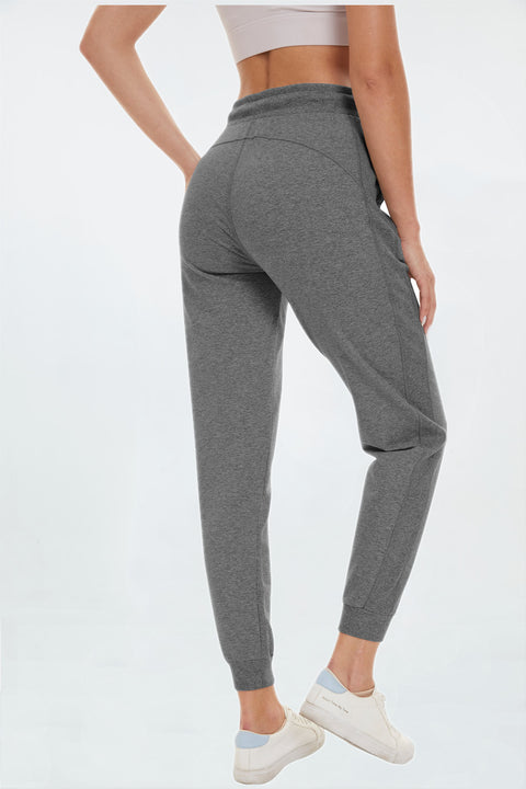 Joggers for Women with Zipper Pockets