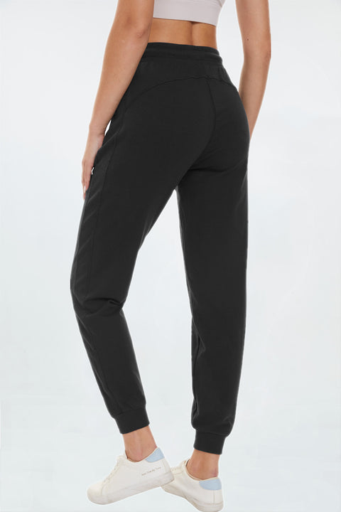 Joggers for Women with Zipper Pockets