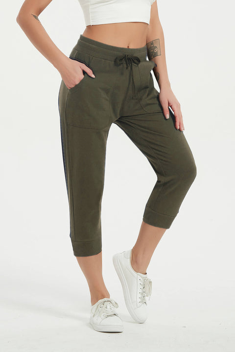 Women Cotton Joggers with Large Pockets