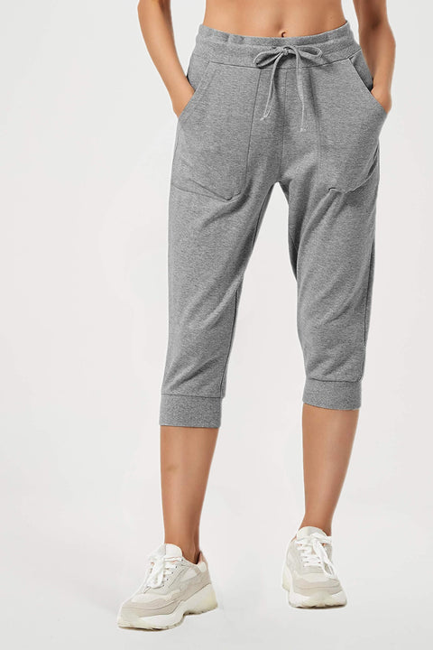 Women Cotton Joggers with Large Pockets