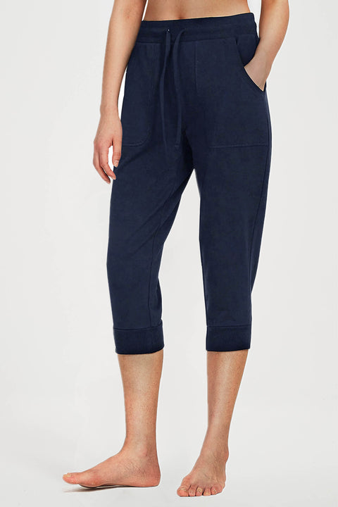 Women Cotton Joggers with Large Pockets